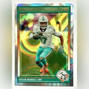 JAYLEN WADDLE 107/135 | 2024 PANINI-SCORE FOOTBALL